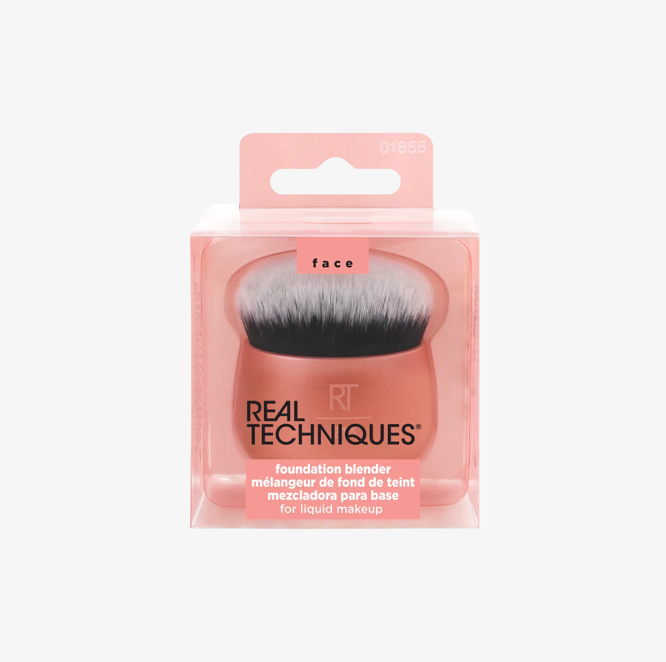 Brocha Kabuki Oval para Base de Maquillaje