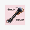 Brocha Cream & Powder Face Brush – e.l.f. Cosmetics