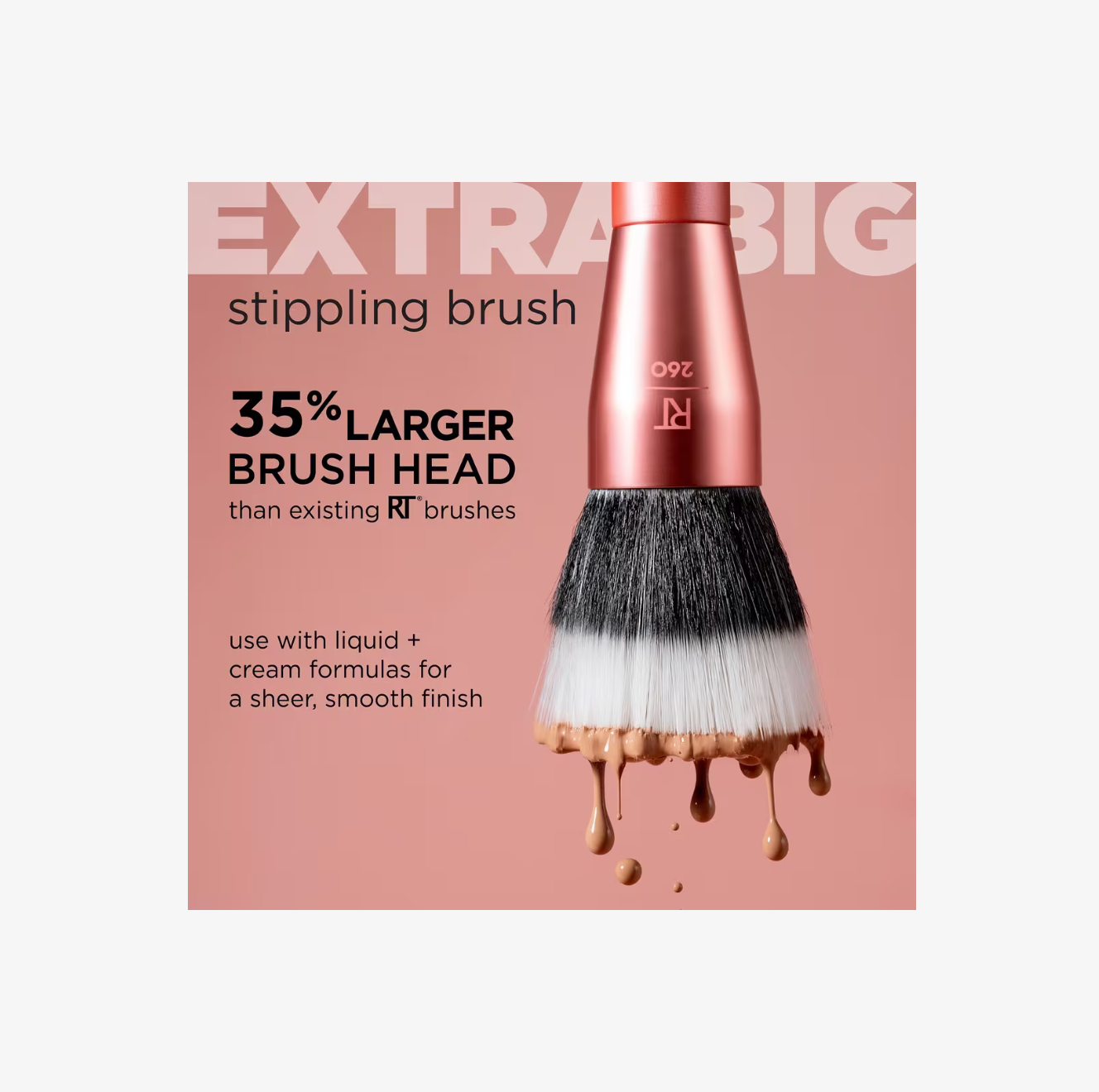 Brocha Extra Grande para Aplicar a Toques