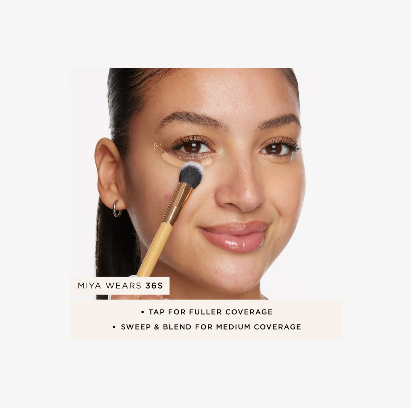 Brocha Concealer Paw Brush