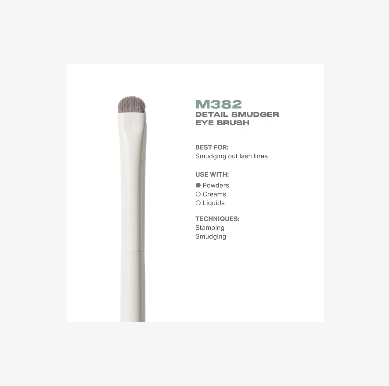 Brocha para Ojos M382 Detail Smudger