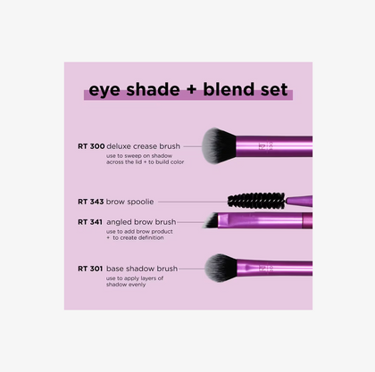 Set de Brochas para Ojos Eye Shade & Blend