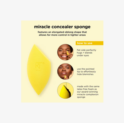 Duo de Esponjas: Miracle Complexion + Miracle Concealer – Real Techniques