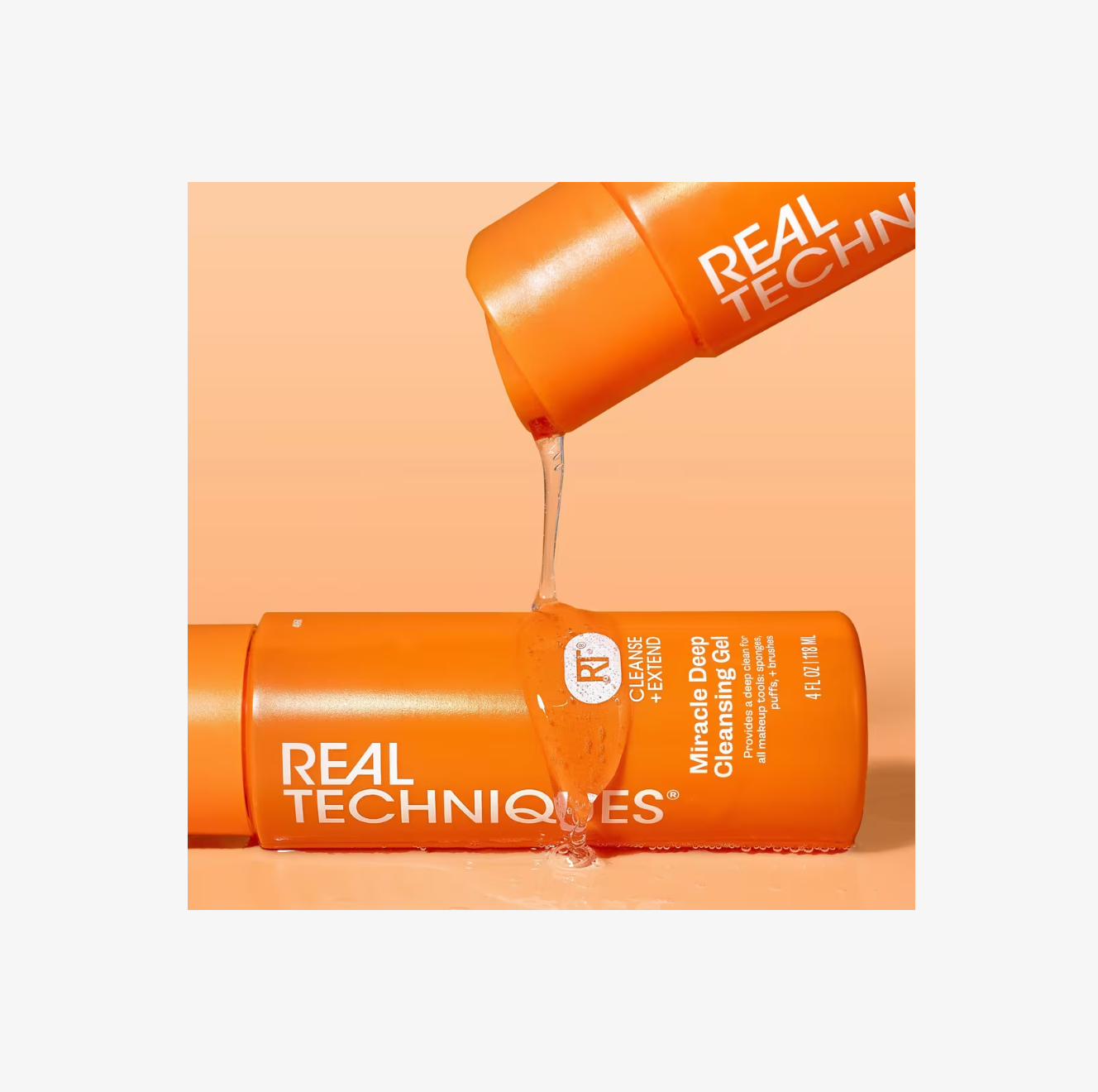 Gel Limpiador Profundo Miracle para Brochas y Esponjas