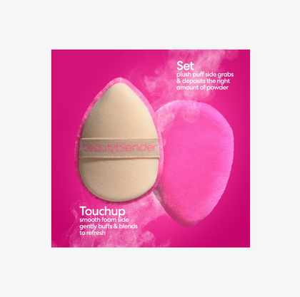 Power Pocket Puff Dual Sided Powder Puff
