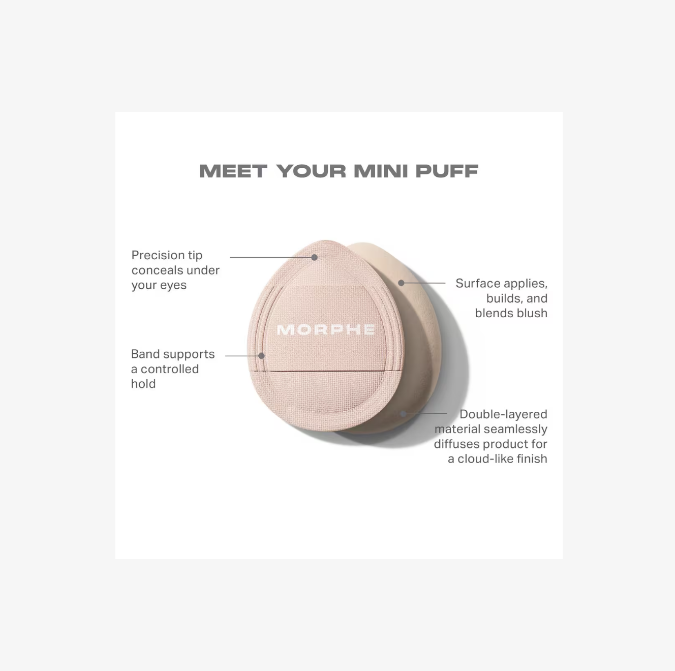 Cloud Cushion Mini Puff Trio