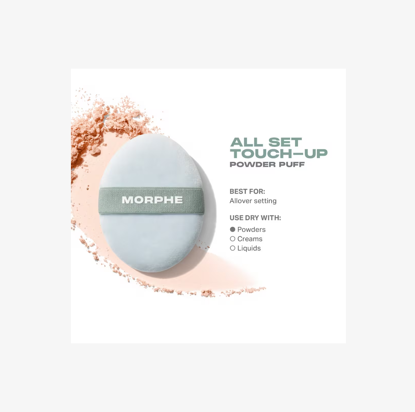 All Set Touch-Up Powder Puff