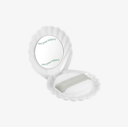 Sea Gems Pearl Powder Puff + Travel Case – EcoTools