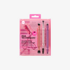 Brocha de Maquillaje Double Time + Set Rizador de Pestañas