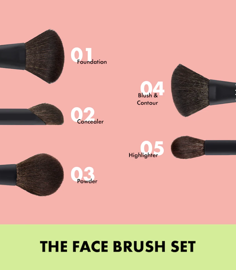 SEPHORA COLLECTION Set de Brochas para Rostro