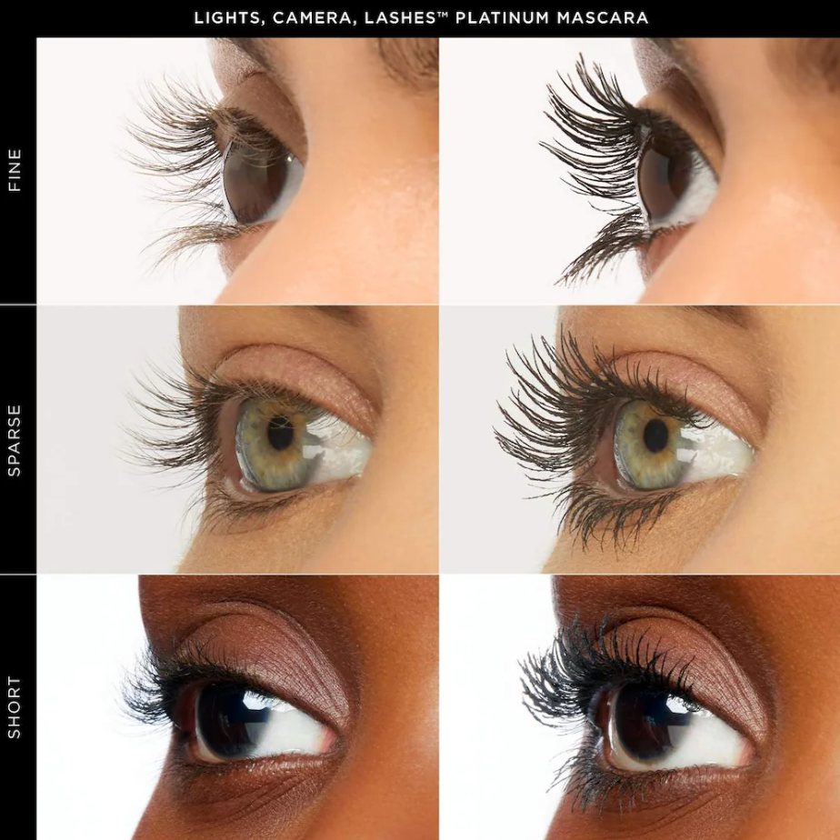tarte lights, camera, lashes™ 4-in-1 volumizing & conditioning platinum mascara