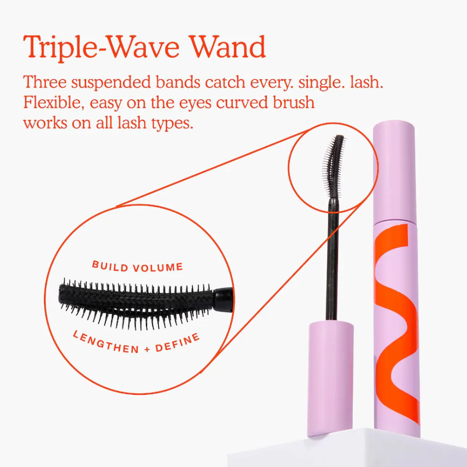 Tower 28 Beauty MakeWaves Máscara Alargadora + Voluminizadora