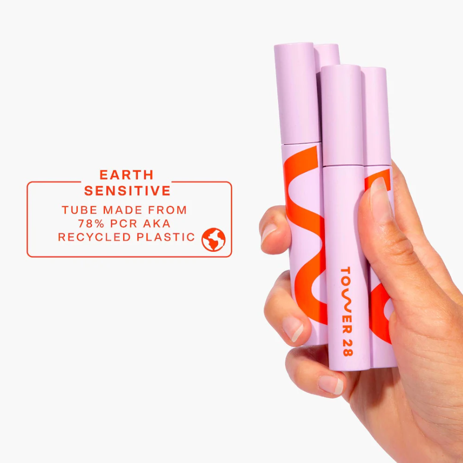 Tower 28 Beauty MakeWaves Máscara Alargadora + Voluminizadora