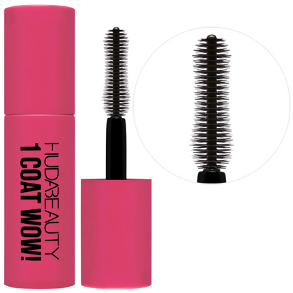 HUDA BEAUTY Mini 1 Coat WOW! Máscara Extra Voluminizadora y Elevadora