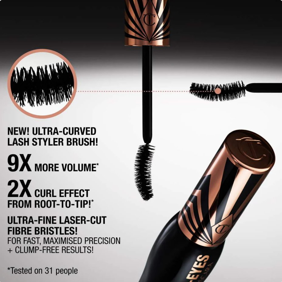 Charlotte Tilbury Mini Exagger-eyes Volumizing and Curling Mascara