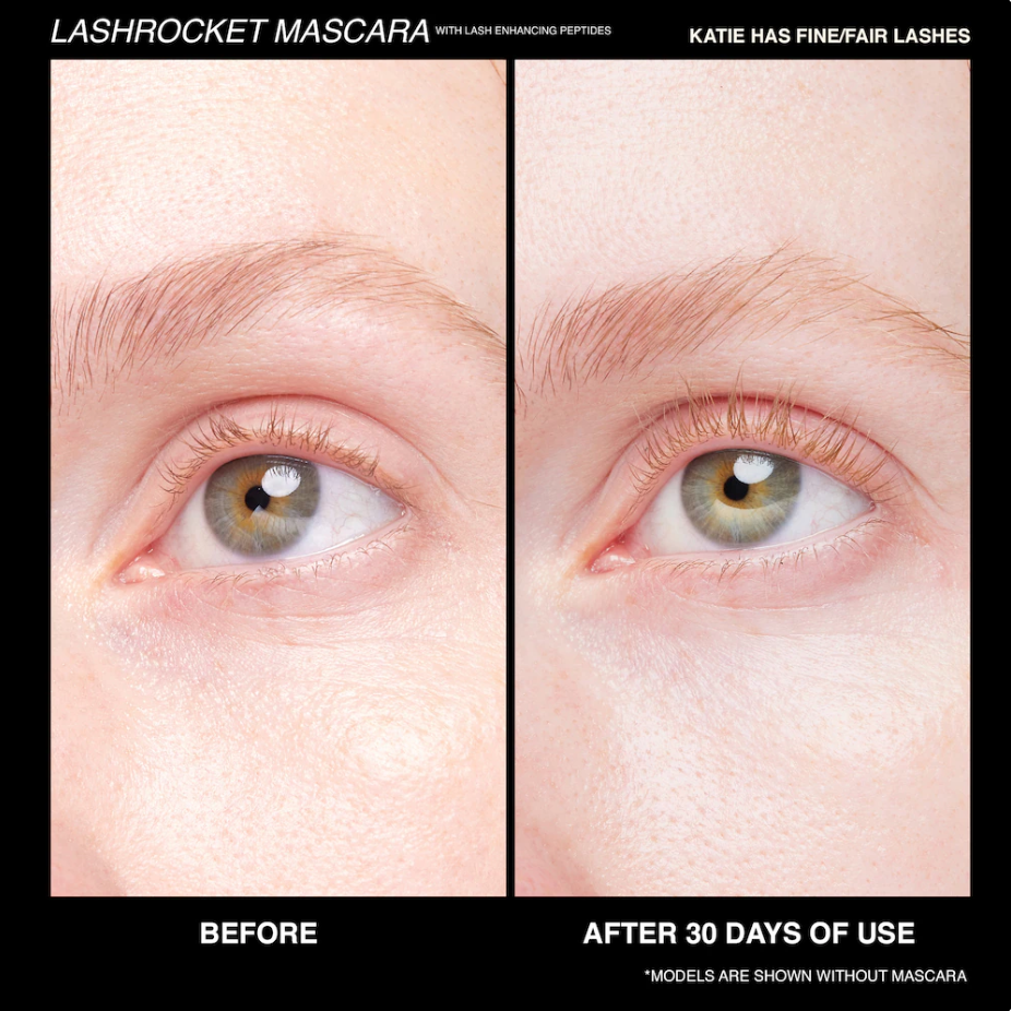 Freck Beauty LASHROCKET MASCARA con péptidos potenciadores de pestañas