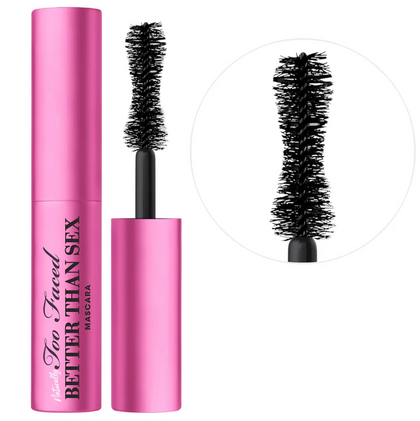 Too Faced Mini Naturally Better Than Sex Máscara alargadora y voluminizadora