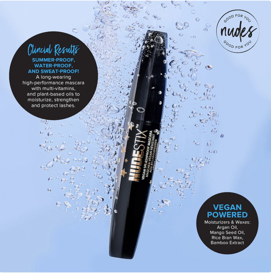 NUDESTIX  Vegan Splashproof Mascara
