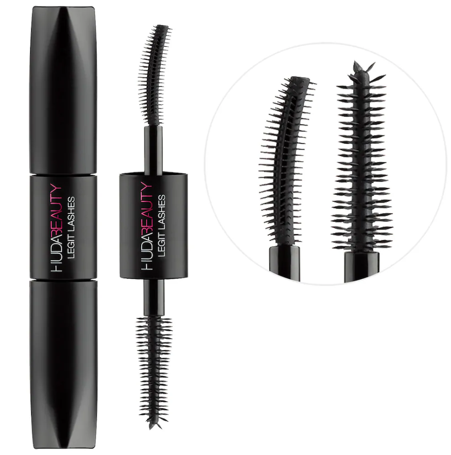 HUDA BEAUTY Mini LEGIT LASHES Máscara de Volumen y Alargamiento de Doble Punta