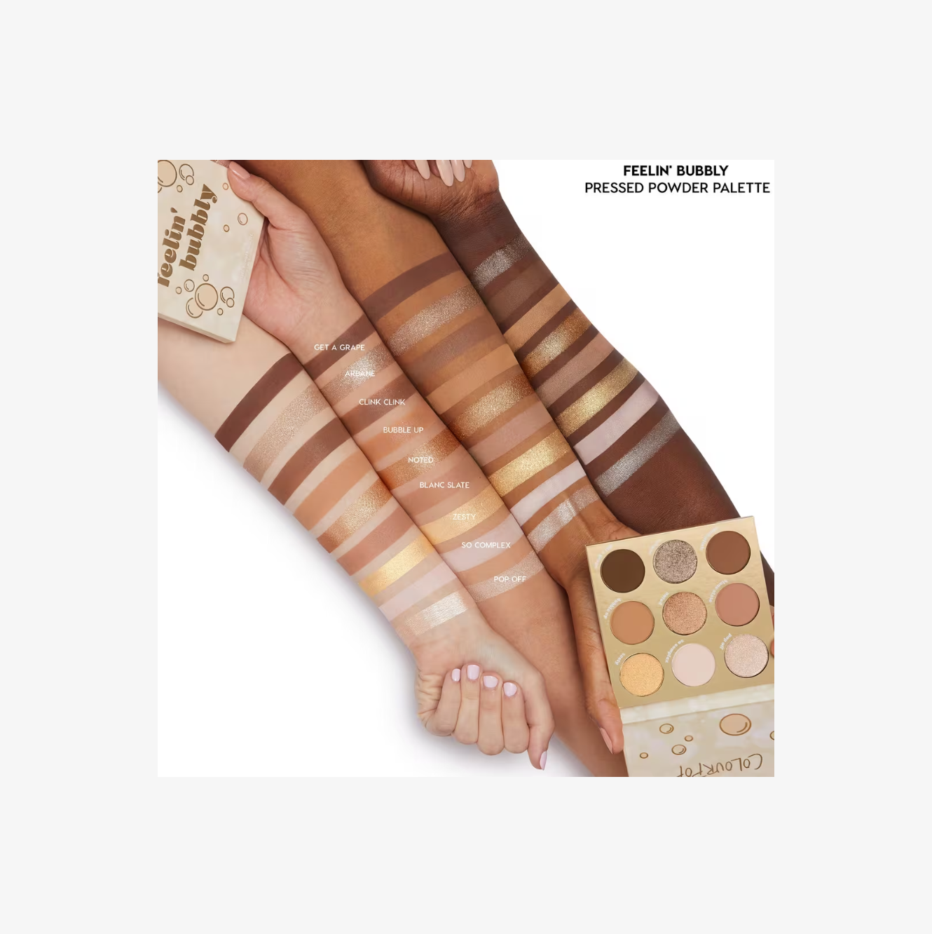 ColourPop Feelin' Bubbly Pressed Powder Palette