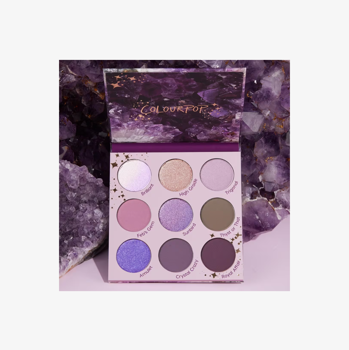 Paleta de Sombras Prensadas All Amethyst