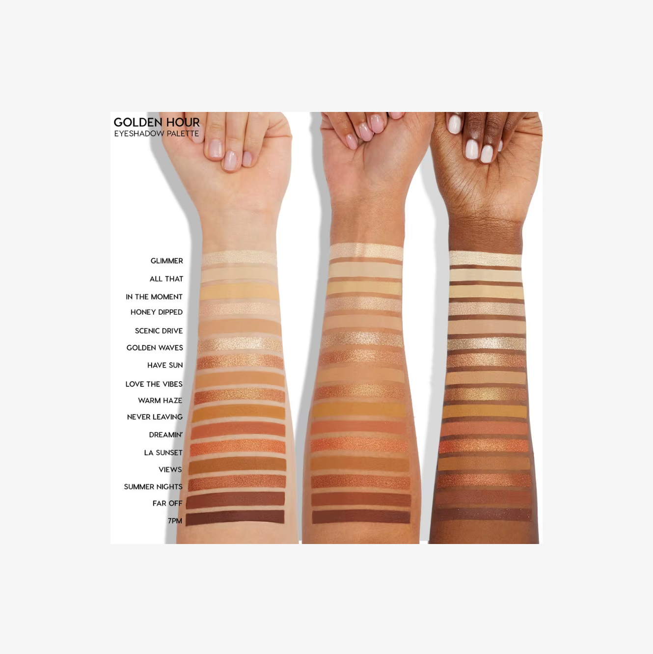 Paleta de Sombras Golden Hour de ColourPop