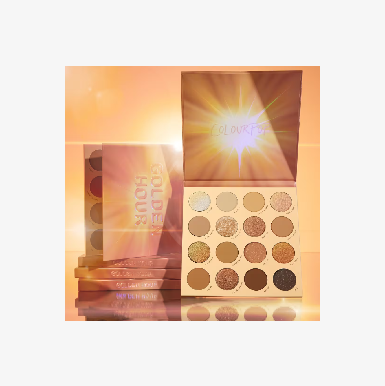 Paleta de Sombras Golden Hour de ColourPop