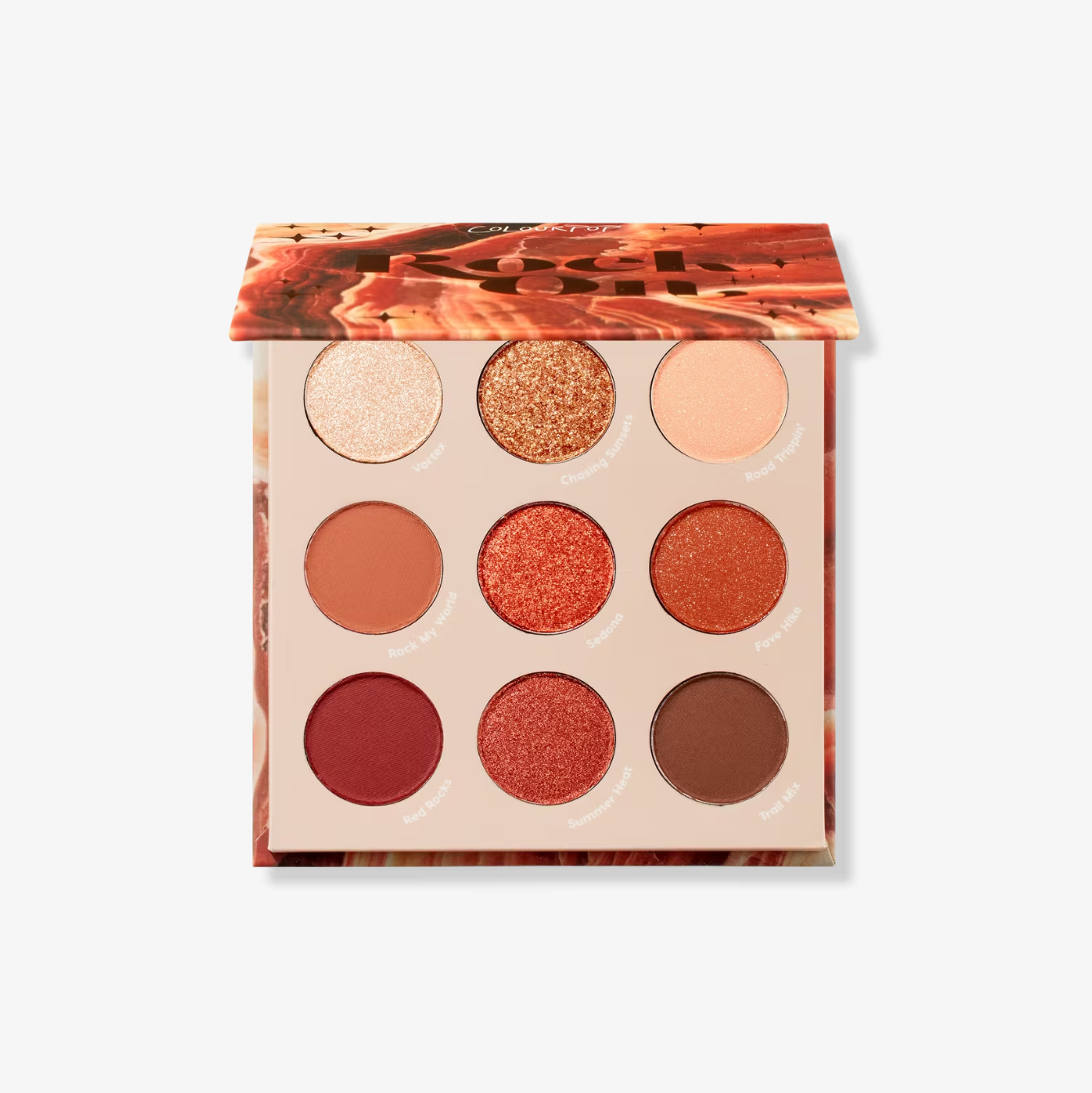Paleta de Sombras Prensadas Rock On de ColourPop