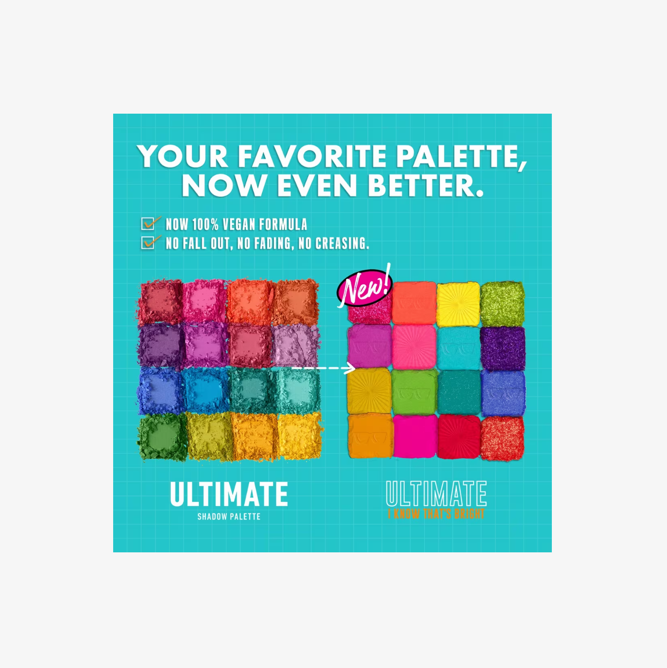 Paleta de Sombras Ultimate Color I Know That's Bright de NYX Professional Makeup