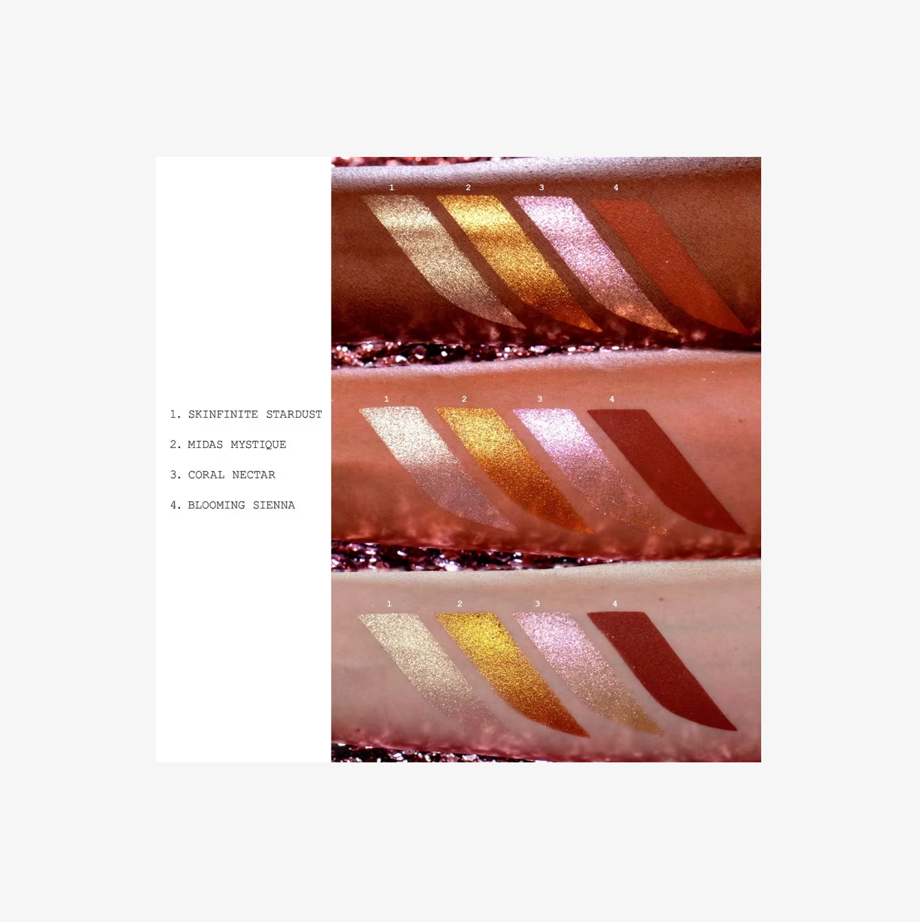 Cuarteto de Sombras Nirvana Nectar de Pat McGrath Labs