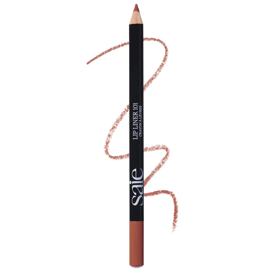 Saie Lip Liner 101: Lápiz delineador cremoso y nutritivo