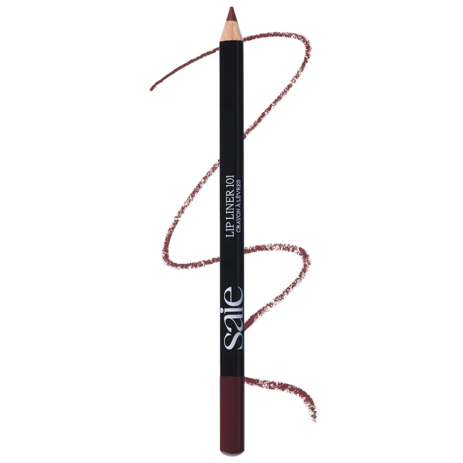 Saie Lip Liner 101: Lápiz delineador cremoso y nutritivo