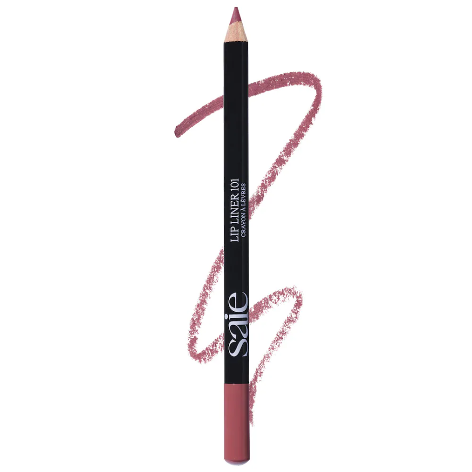 Saie Lip Liner 101: Lápiz delineador cremoso y nutritivo
