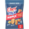 Chex Mix Snack Mix, Remix Cheesy Pizza, Savory Snack Bag,11 oz