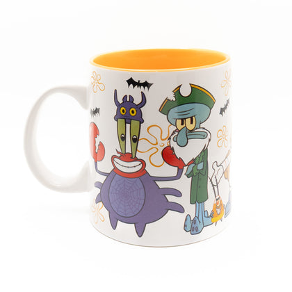 Taza Jumbo Bob Esponja Y Patricio Halloween