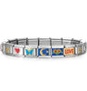 Brazalete Italiano Eslabones Italian Charm Sweetv