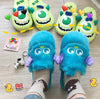 Monsters Inc Pantunflas Sully & Mike
