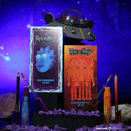 Rick Y Morty Dúo De Labiales