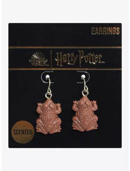 Harry Potter Aretes Rana De Chocolate Con Aroma