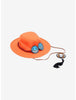 One Piece Gorro Ace Cosplay Sombrero