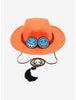 One Piece Gorro Ace Cosplay Sombrero