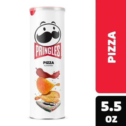 Pringles Pizza Potato Crisps Chips, 5.5 oz