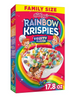 Kellogg's Rainbow Krispies Original Cold Breakfast Cereal, 17.8 oz