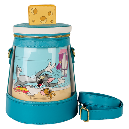 Tom & Jerry Bolsa Crossbody Queso