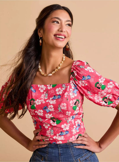 Crop Top Lilo & Stitch