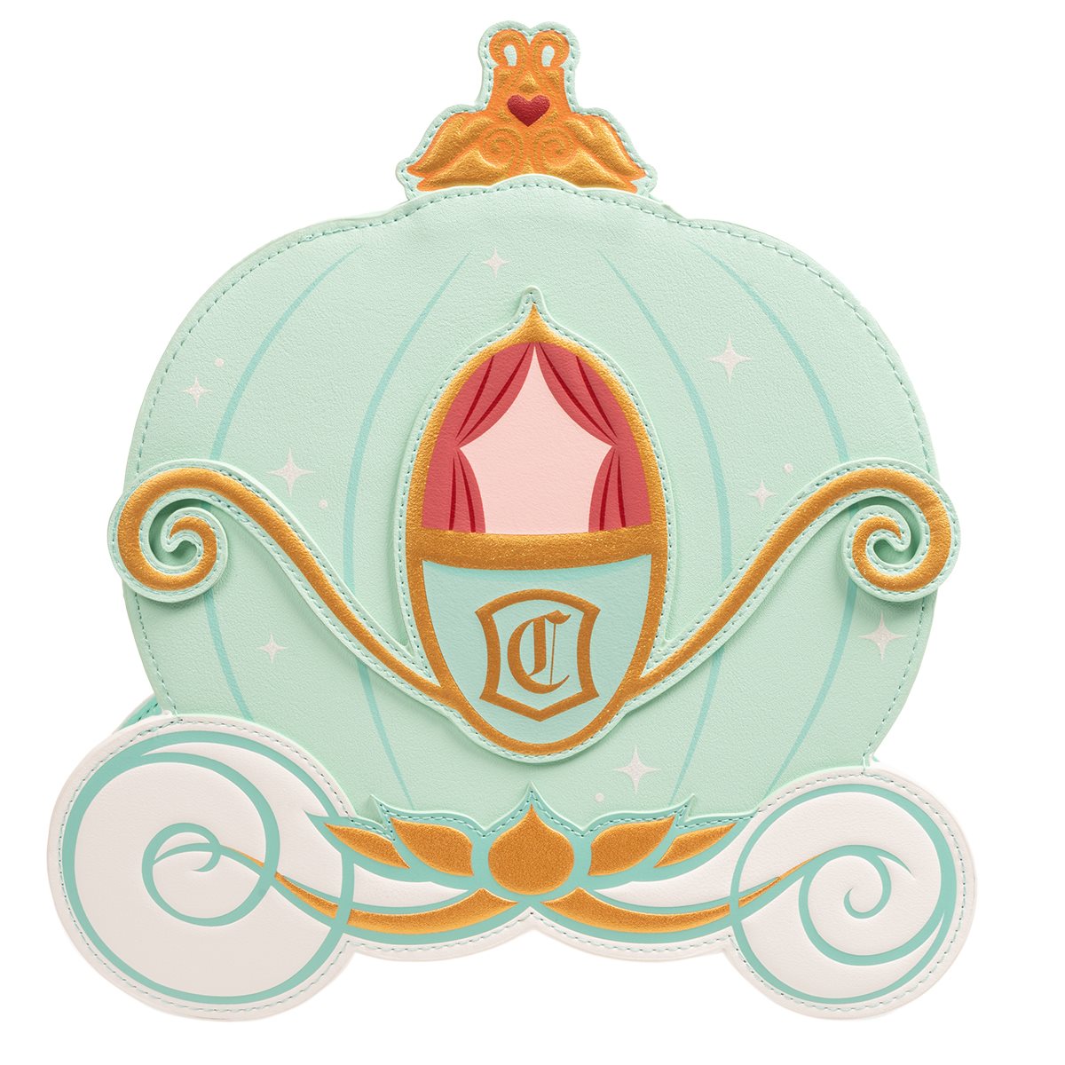 Cenicienta Bolsa Calabaza Crossbody Carruaje