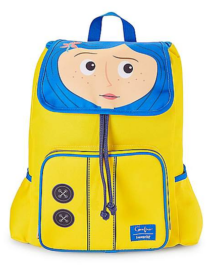 Coraline Mochila Impermeable Amarillo