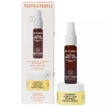Youth To The People Youth Stacks: Dúo Brighter Tomorrow para piel apagada