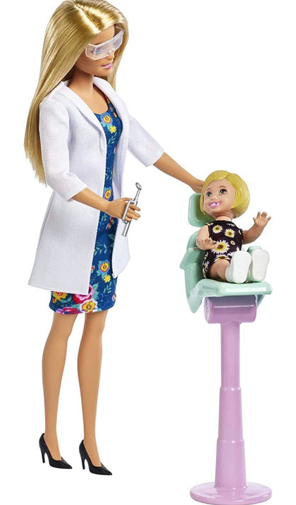 Barbie Muñeca Dentista Set