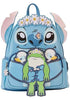 Stitch Mochila Abrazando Ranita